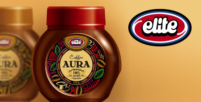 Auara дизайн упаковки кофе