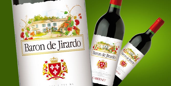 дизайн винной этикетки