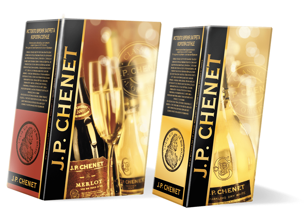 Разработка подарочной упаковки J. P. CHENET