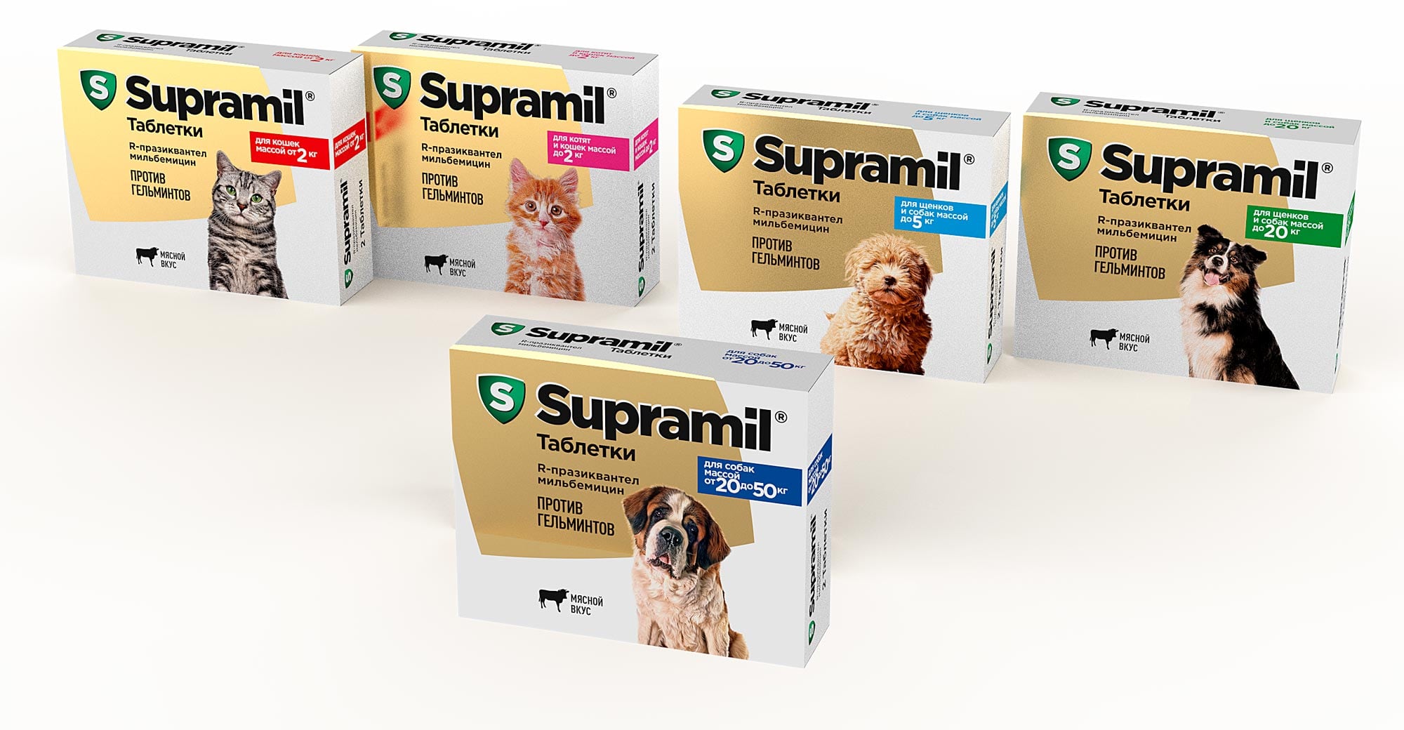 Дизайн упаковки Supramil